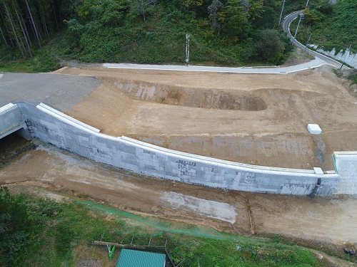 令和２年１０月竣工　菅窪地区道路改良工事;